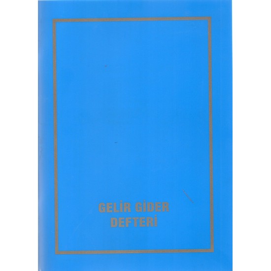 Gelir/Gider Defteri Gelir/Gider Defteri