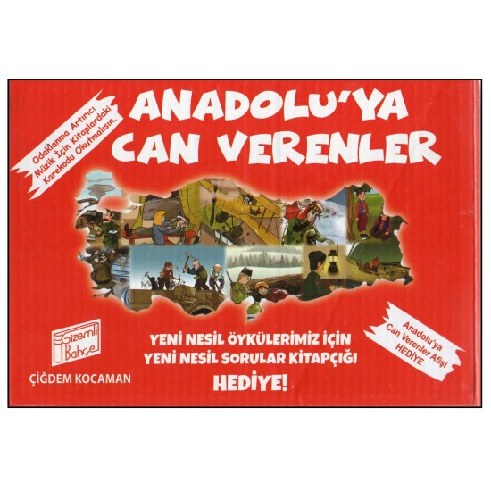GİZEMLİ BAHÇE 4. SINIF ANADOLU'YA CAN VERENLER HİKAYE SETİ