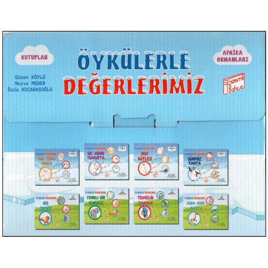 Gizemli Bahçe Öykülerle Değerlerimiz Hikaye Seti