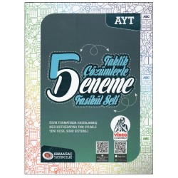 Karaağaç Yayıncılık 5'li AYT Deneme Fasikül Seti