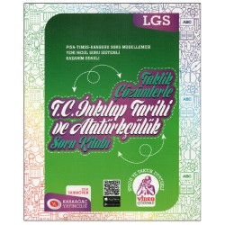 Karaağaç Yayıncılık LGS T.C. İnkılap Tarihi ve Atatürkçülük Soru Kitabı
