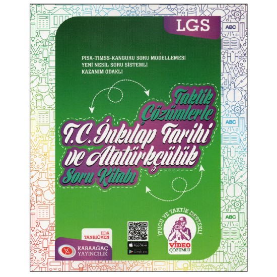 Karaağaç Yayıncılık LGS T.C. İnkılap Tarihi ve Atatürkçülük Soru Kitabı Karaağaç Yayıncılık LGS T.C. İnkılap Tarihi ve Atatürkçülük Soru Kitabı