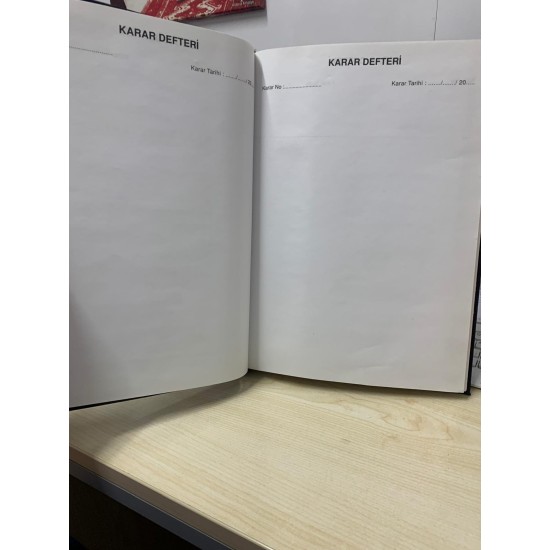 Karar Defteri Karar Defteri