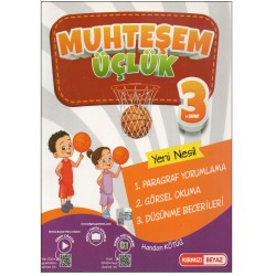 Kırmızı Beyaz 3.Sınıf Muhteşem Üçlük