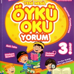 Kırmızı Beyaz 3. Sınıf Yeni Nesil Öykü Oku-Yorum Türkçe & Paragraf Kitabı