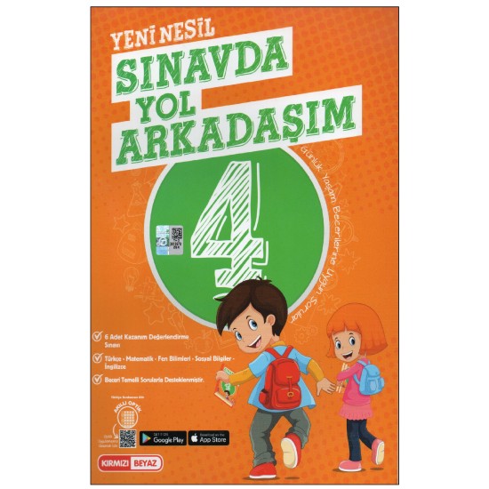 Kırmızı Beyaz 4. Sınıf Sınavda Yol Arkadaşım