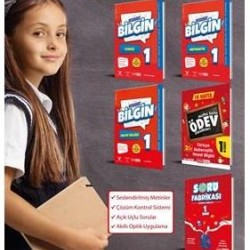 Kırmızı Beyaz Efsane Bilgin 1. Sınıf 2. Dönem Set (5 Kitap)