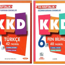 Kurmay 6. Sınıf KKD Fen Bilimleri+Türkçe