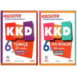 Kurmay 6. Sınıf KKD Fen Bilimleri+Türkçe Kurmay 6. Sınıf KKD Fen Bilimleri+Türkçe