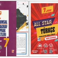 KURMAY 7. SINIF PARAGRAF YT+NEWTON ALL STAR TÜRKÇE (2 KİTAP) KURMAY 7. SINIF PARAGRAF YT+NEWTON ALL STAR TÜRKÇE (2 KİTAP)