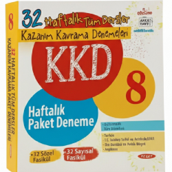 Kurmay 8.Sınıf KKD 32 Haftalık Tüm Dersler 