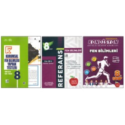 KURMAY 8. SINIF KURUMSAL YAPRAK TEST+NEWTON REFERANS+KONDİSYON FEN BİLİMLERİ (3 KİTAP) KURMAY 8. SINIF KURUMSAL YAPRAK TEST+NEWTON REFERANS+KONDİSYON FEN BİLİMLERİ (3 KİTAP)