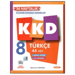 KURMAY KKD 8.SINIF TÜRKÇE 2025 Basım KURMAY KKD 8.SINIF TÜRKÇE 2025 Basım
