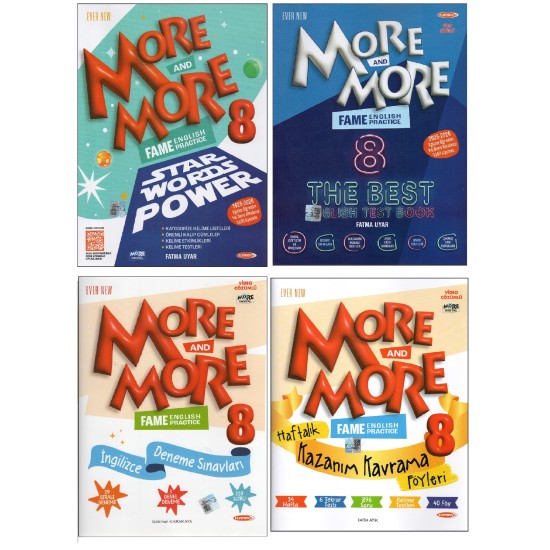Kurmay Elt 8. Sınıf Fame The Best English Test Book+Star Words Power+ KKF+ İng Deneme (4 Kitap) Kurmay Elt 8. Sınıf Fame The Best English Test Book+Star Words Power+ KKF+ İng Deneme (4 Kitap)