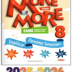 Kurmay Elt 8. Sınıf İngilizce Deneme Sınavları (Selfie Test) 2025-2026