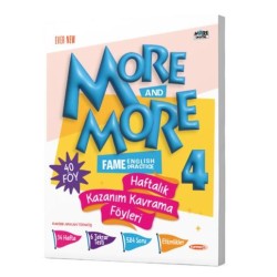 Kurmay ELT More and More 4. Sınıf Haftalık Kazanım Kavrama Föyleri Kurmay ELT More and More 4. Sınıf Haftalık Kazanım Kavrama Föyleri