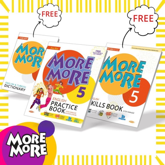 Kurmay ELT More and More 5. Sınıf English Practice Book+Skills Book ...