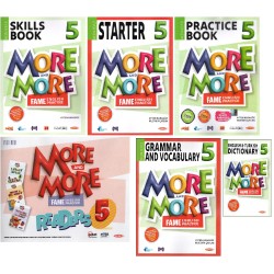 Kurmay Elt More and More 5.Sınıf Practice Book+Skills Book +Starter+Readers+Grammar and Vocabulary+Dıctıonary (6 lı Set)