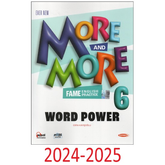 Kurmay ELT More and More 6.Sınıf Word Power 2024-2025