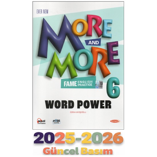 Kurmay ELT More and More 6.Sınıf Word Power 2025-2026