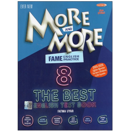 Kurmay ELT More and More 8. Sınıf Fame The Best English Test Book 2025