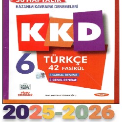  Kurmay KKD 6.Sınıf Türkçe 2025 Basım