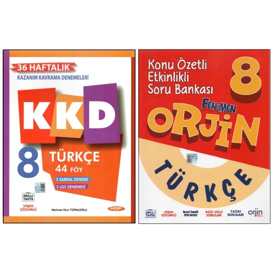 Kurmay KKD+ORJİN 8. SINIF TÜRKÇE (2 KİTAP) 202500417