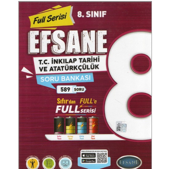 Efsane 8. Sınıf İnkılap Tarihi ve Atatürkçülük Soru Bankası Efsane 8. Sınıf İnkılap Tarihi ve Atatürkçülük Soru Bankası