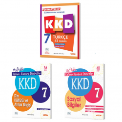Kurmay Yayınları 7. sınıf KKD Din Kültürü+Sosyal Bilgiler+Türkçe (3Kitap) Kurmay Yayınları 7. sınıf KKD Din Kültürü+Sosyal Bilgiler+Türkçe (3Kitap)
