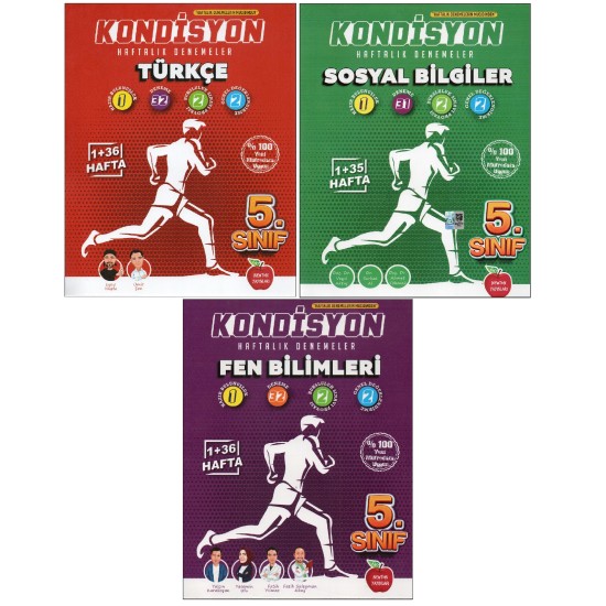 Newton 5.Sınıf Kondisyon Türkçe+Fen Bilimleri+Sosyal Bilgiler