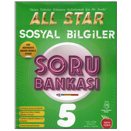 Newton 5.Sınıf Sosyal Bilgiler All Star Soru Bankası Newton 5.Sınıf Sosyal Bilgiler All Star Soru Bankası