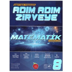 Newton 8.Sınıf Adım Adım Zirveye Matematik Fasikülleri