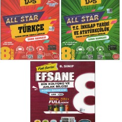 Newton 8.Sınıf All Star Türkçe+Sosyal Bilgiler Soru Bankaları+Hediye Efsane Din Kültürü Newton 8.Sınıf All Star Türkçe+Sosyal Bilgiler Soru Bankaları+Hediye Efsane Din Kültürü