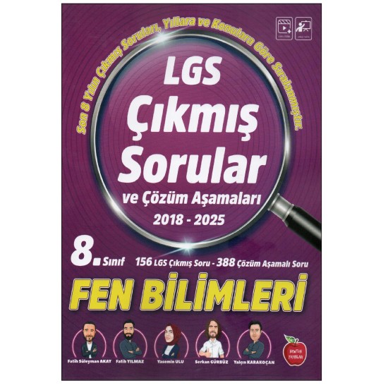 Newton 8. Sınıf Çıkmış Sorular Fen Bilimleri (2018-2025)
