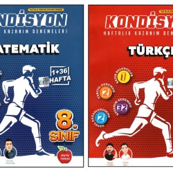Newton 8. Sınıf LGS Matematik + Türkçe Kondisyon Denemeleri 2 Kitap