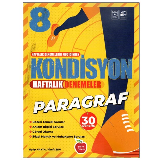 Newton 8. Sınıf Paragraf Kondisyon Haftalık Denemeler Newton 8. Sınıf Paragraf Kondisyon Haftalık Denemeler