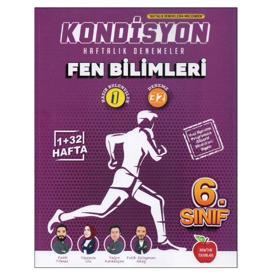 Newton Yayınları 6. Sınıf Kondisyon Fen Bilimleri 