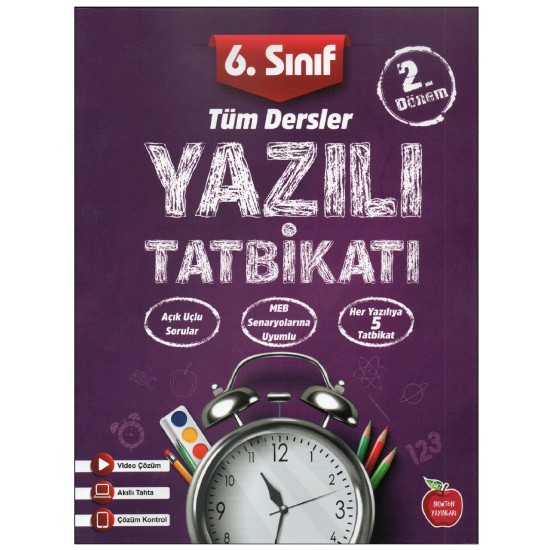 Newton Yayınları 6.Sınıf Tüm Dersler 2.Dönem Yazılı Tatbikatı