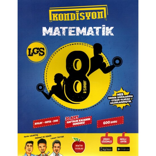 Newton Yayınları 8. Sınıf LGS 30 lu Kondisyon Matematik Denemesi