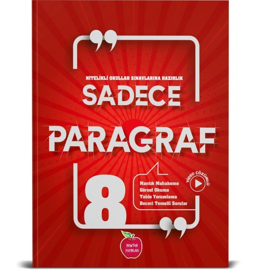 NEWTON YAYINLARI 8. SINIF SADECE PARAGRAF SORU BANKASI NEWTON YAYINLARI 8. SINIF SADECE PARAGRAF SORU BANKASI