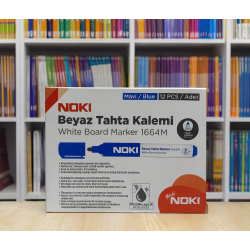 Noki Beyaz Tahta Kalemi Mavi Renk 12 Adet