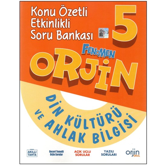 Orjin 5. Sınıf Din Konu Özetli Etkinlikli Soru Bankası Orjin 5. Sınıf Din Konu Özetli Etkinlikli Soru Bankası