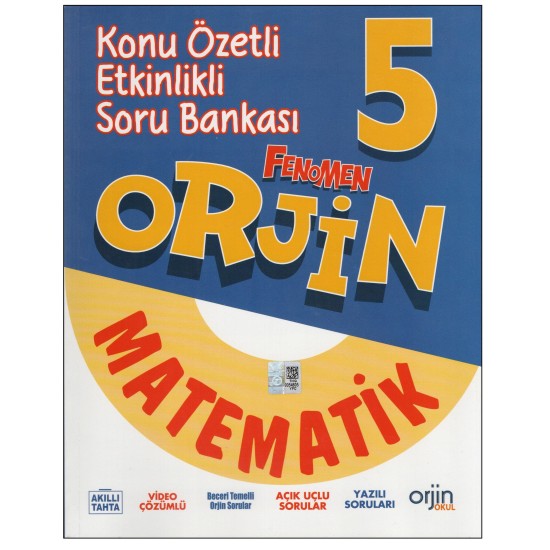 Orjin 5. Sınıf Matematik Konu Özetli Etkinlikli Soru Bankası