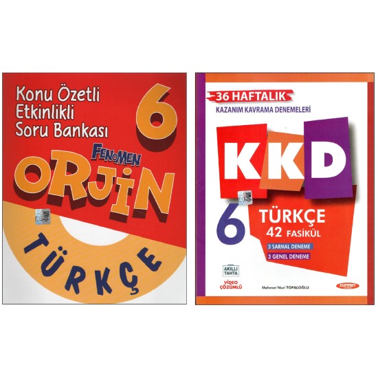 Orjin 6.Sınıf +Kurmay Yayınları KKD Türkçe Orjin 6.Sınıf +Kurmay Yayınları KKD Türkçe