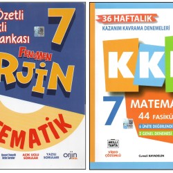 Orjin 7. SINIF+KURMAY KKD MATEMATİK (2 KİTAP) 202500530