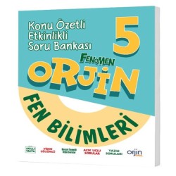 Orjin 5. Sınıf Fen Bilimleri Konu Özetli Etkinlikli Soru Bankası