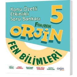 Orjin 5.Sınıf Fen Bilimleri Konu Özetli Etkinlikli Soru Bankası Orjin 5.Sınıf Fen Bilimleri Konu Özetli Etkinlikli Soru Bankası