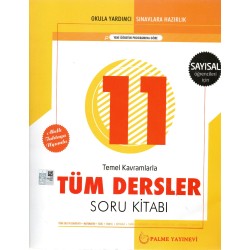 Palme 11.Sınıf Sayısal Tüm Dersler Soru Kitabı