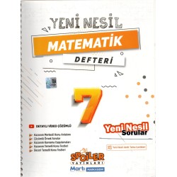 Spoiler 7.Sınıf Yeni Nesil Matematik Defteri 2025