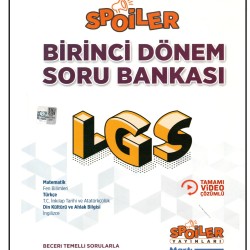 Spoiler 8.Sınıf LGS 1.Dönem Soru Bankası